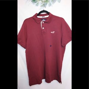 Red Hollister Polo